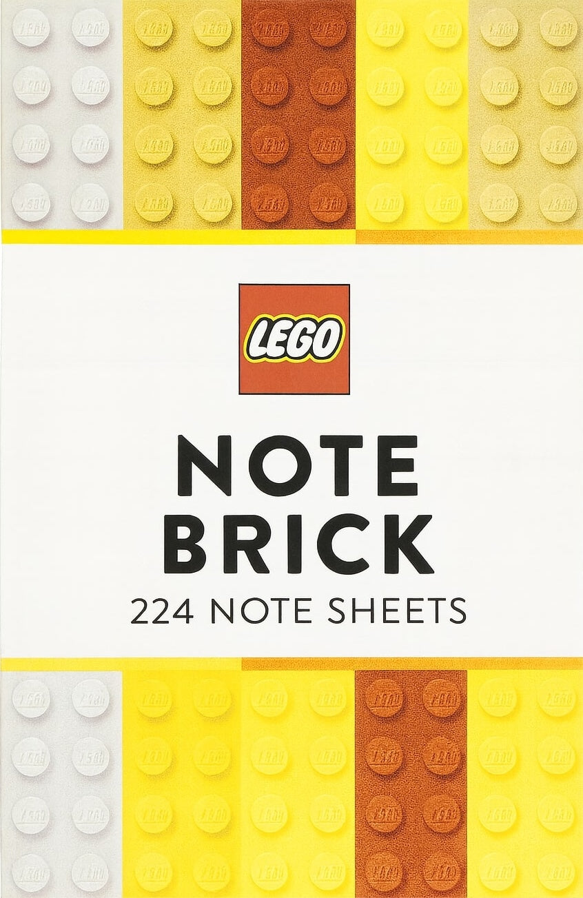 LEGO Note Brick (Yellow-Orange)