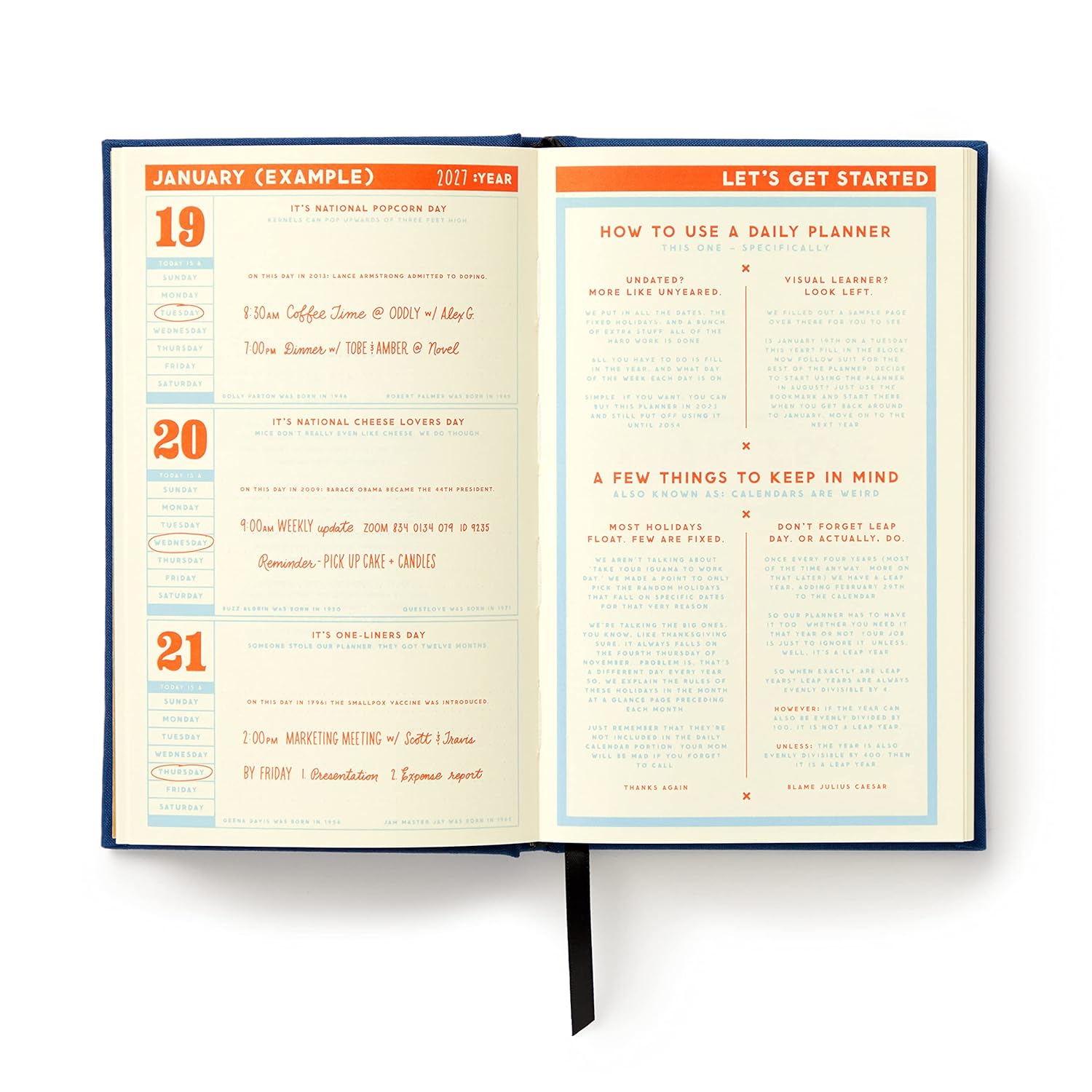 Things I'll Cancel Undated Planner