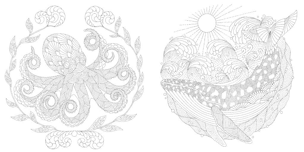 Millie Marotta's Secrets of the Sea Pocket Colouring