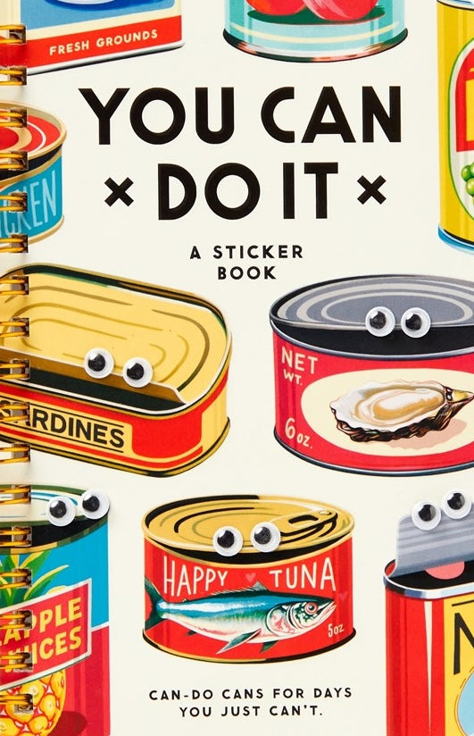 You Can Do It Googly Sticker Book