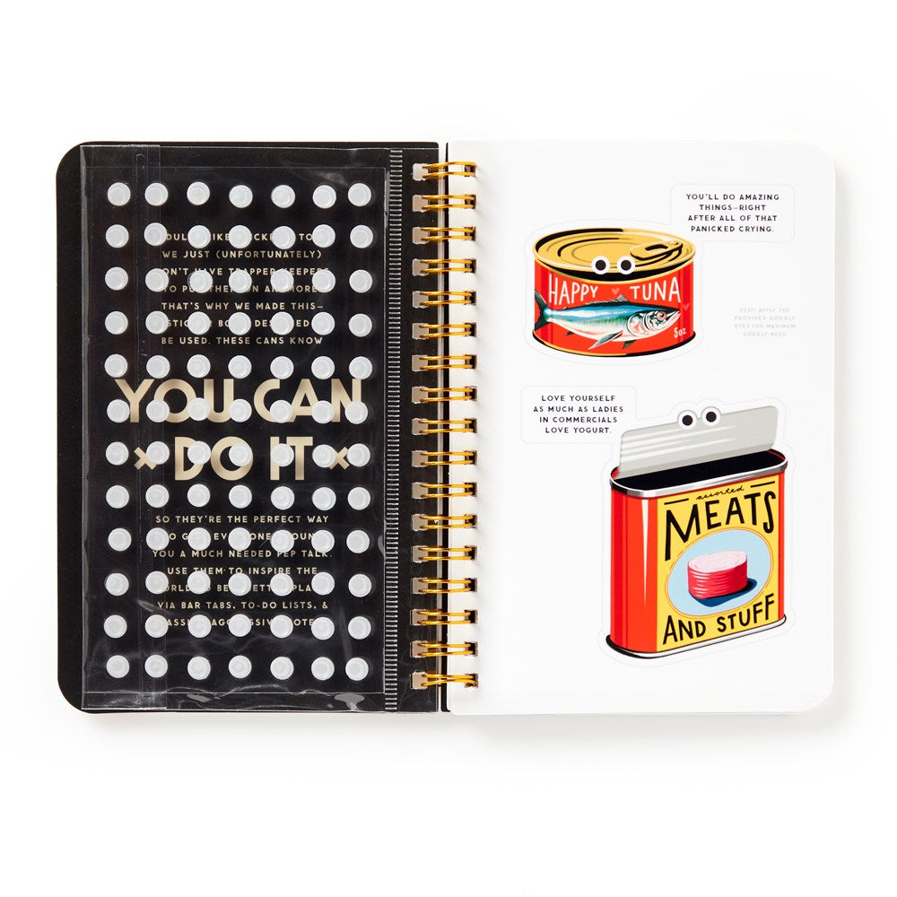 You Can Do It Googly Sticker Book