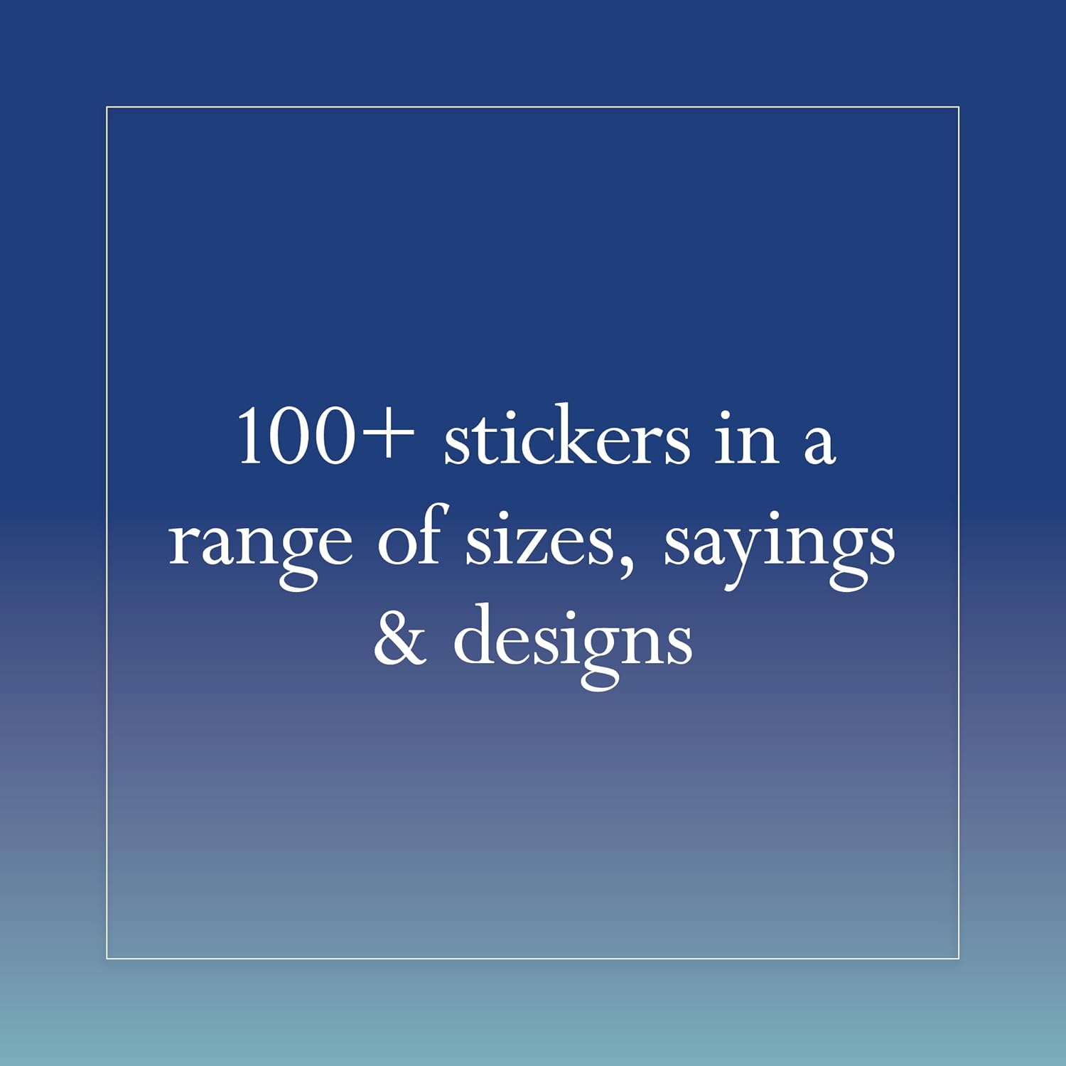 Disappointing Affirmations Sticker Book