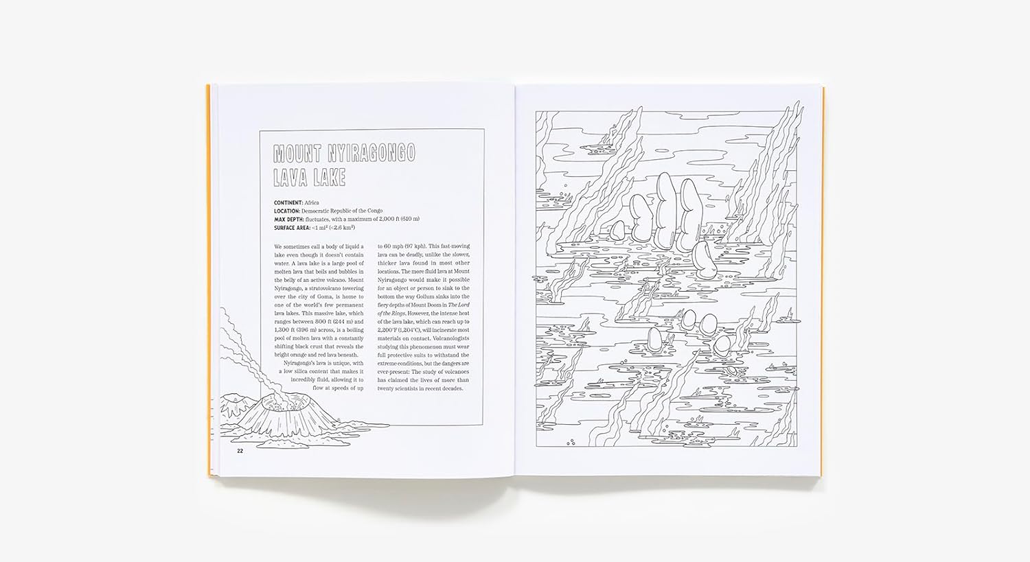 Spooky Lakes Coloring Book