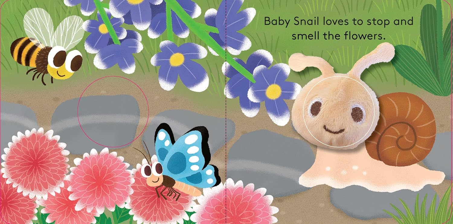 Baby Snail: Finger Puppet Book