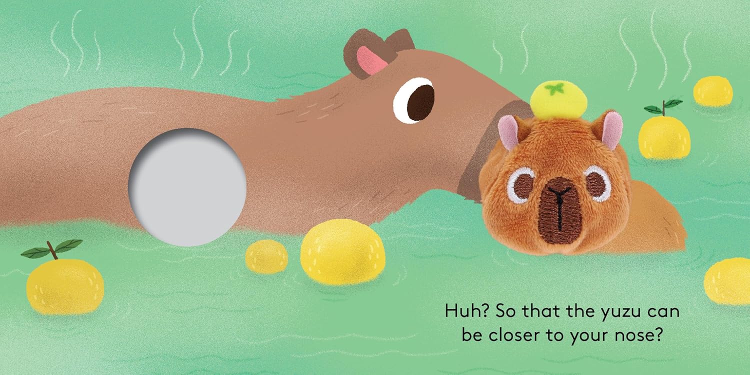 Baby Capybara: Finger Puppet Book