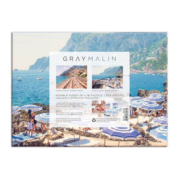 Gray Malin Italy 2-Sided 500 Piece Puzzle