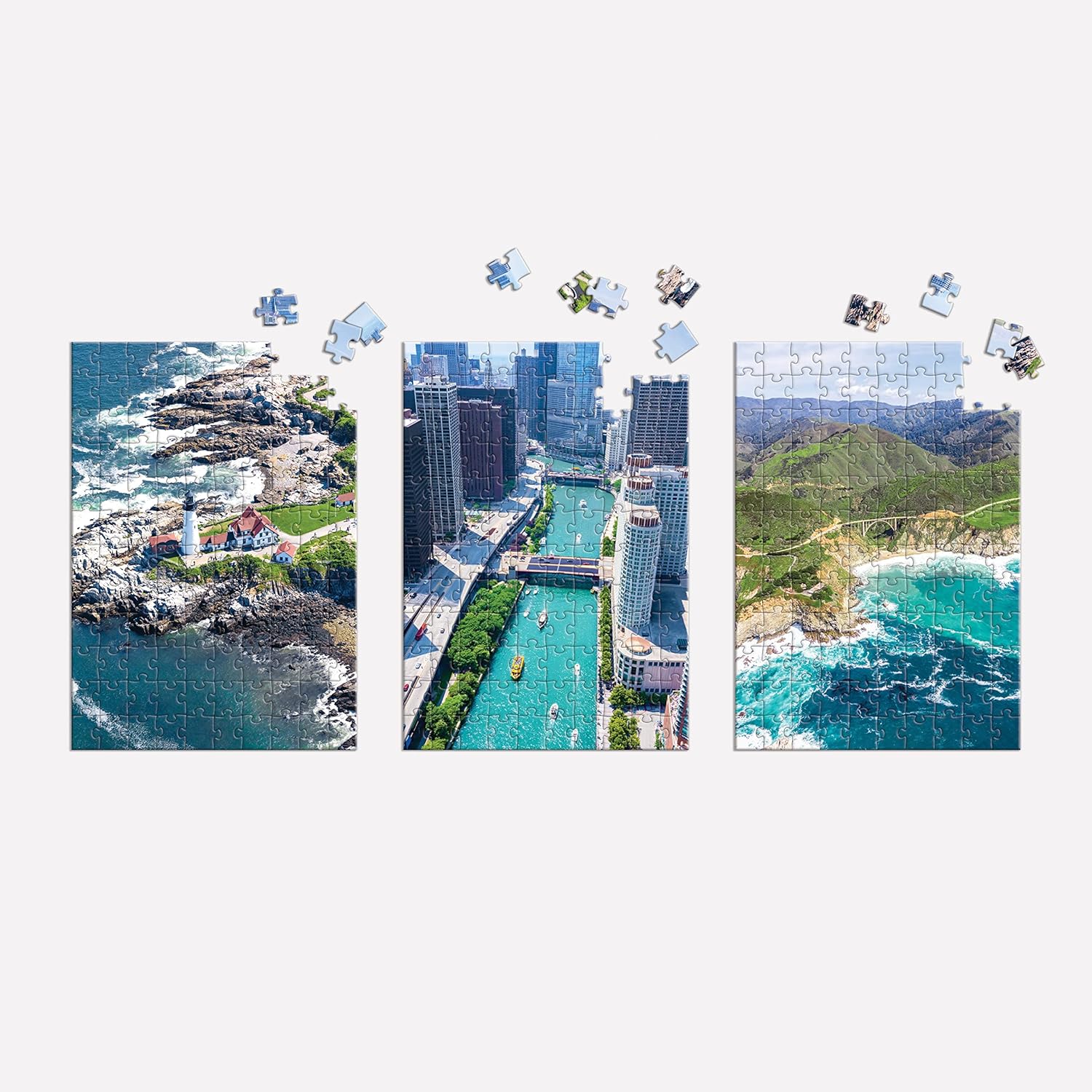 Gray Malin The USA Aerials 3-In-1 Puzzle Set