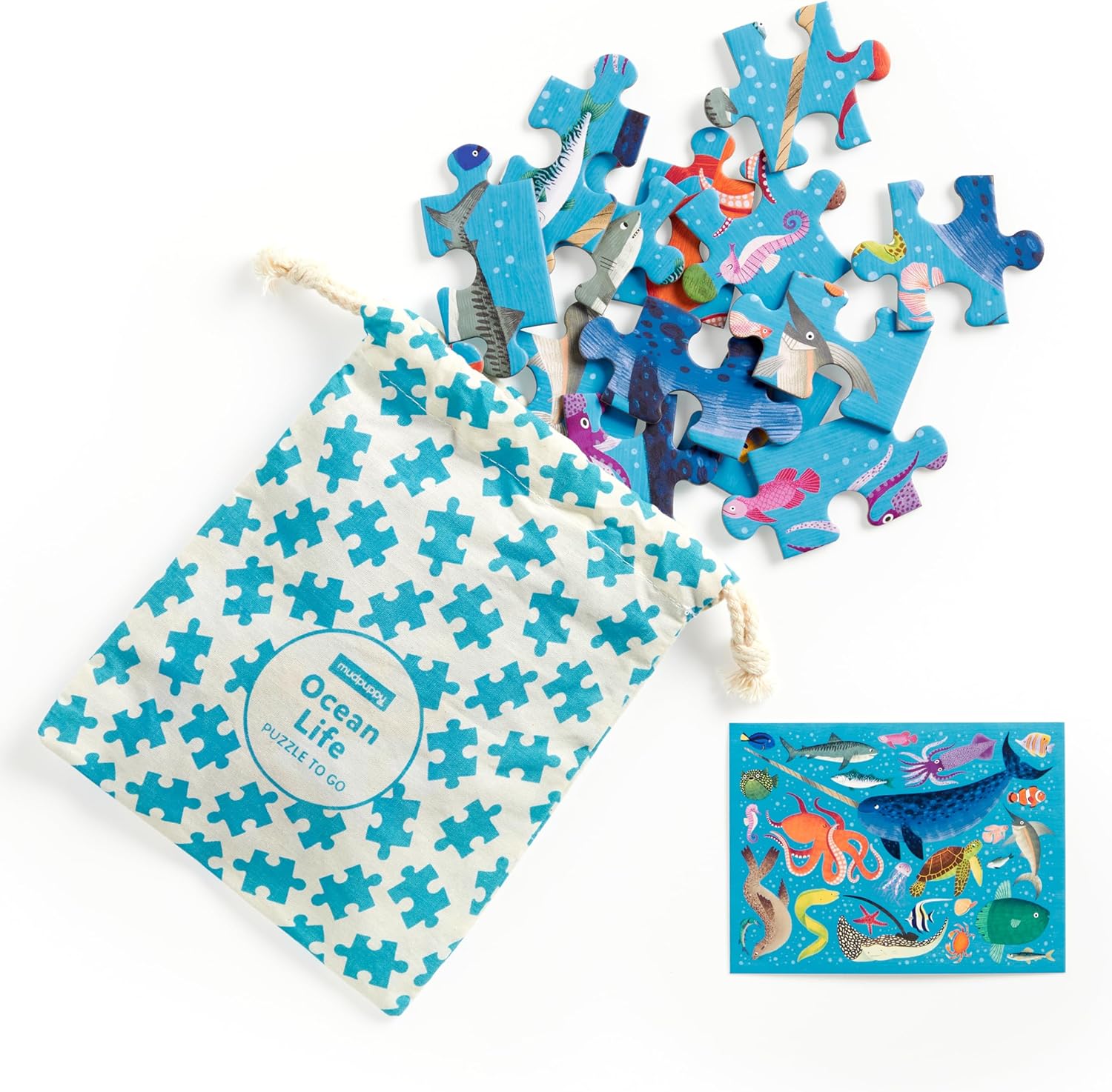 Ocean Life Puzzle To Go