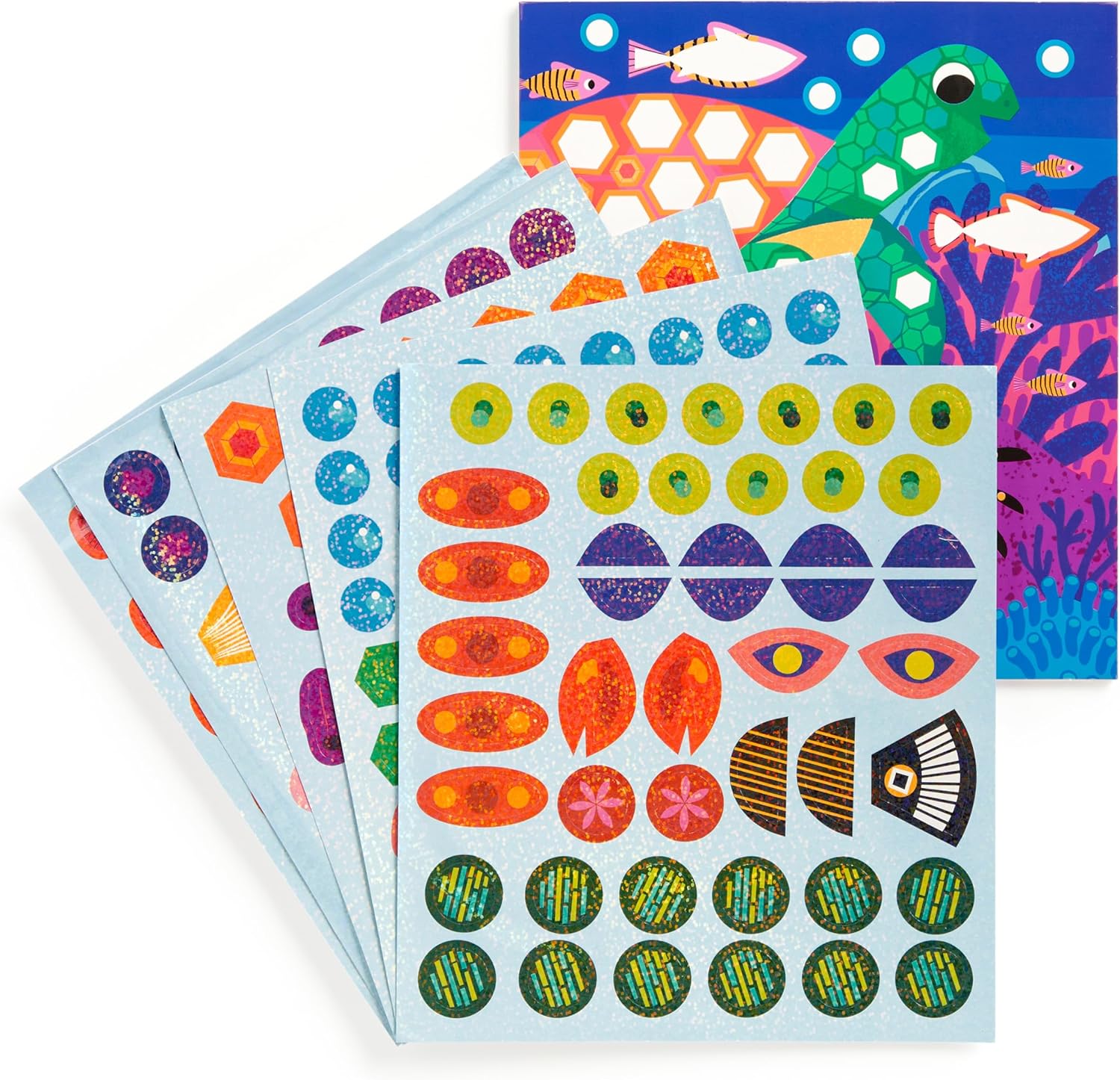 Ocean Life Sticker Sparkle Poster Activity Kit