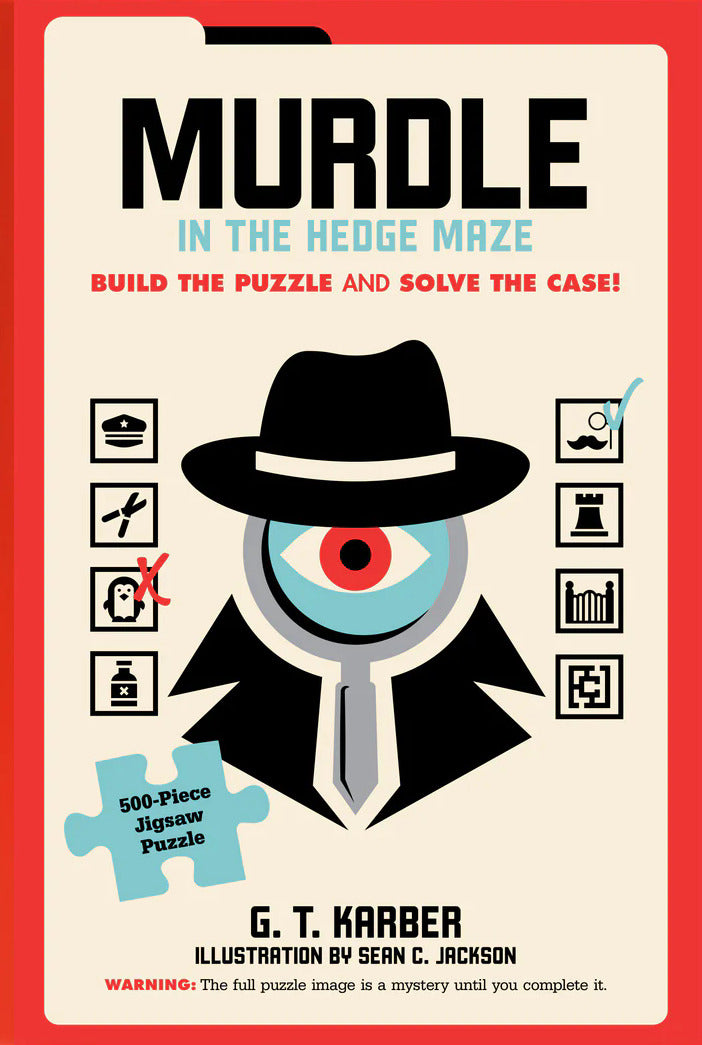 Murdle in the Hedge Maze 500 Piece Puzzle