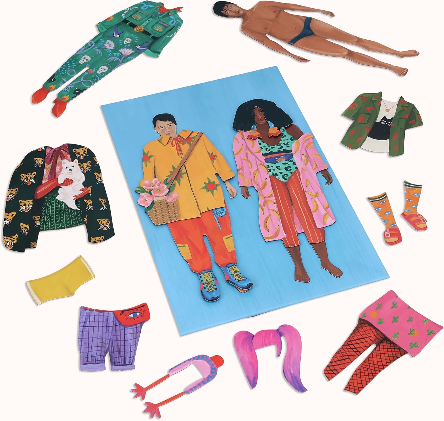 Fearless Fashion Magnetic Dolls