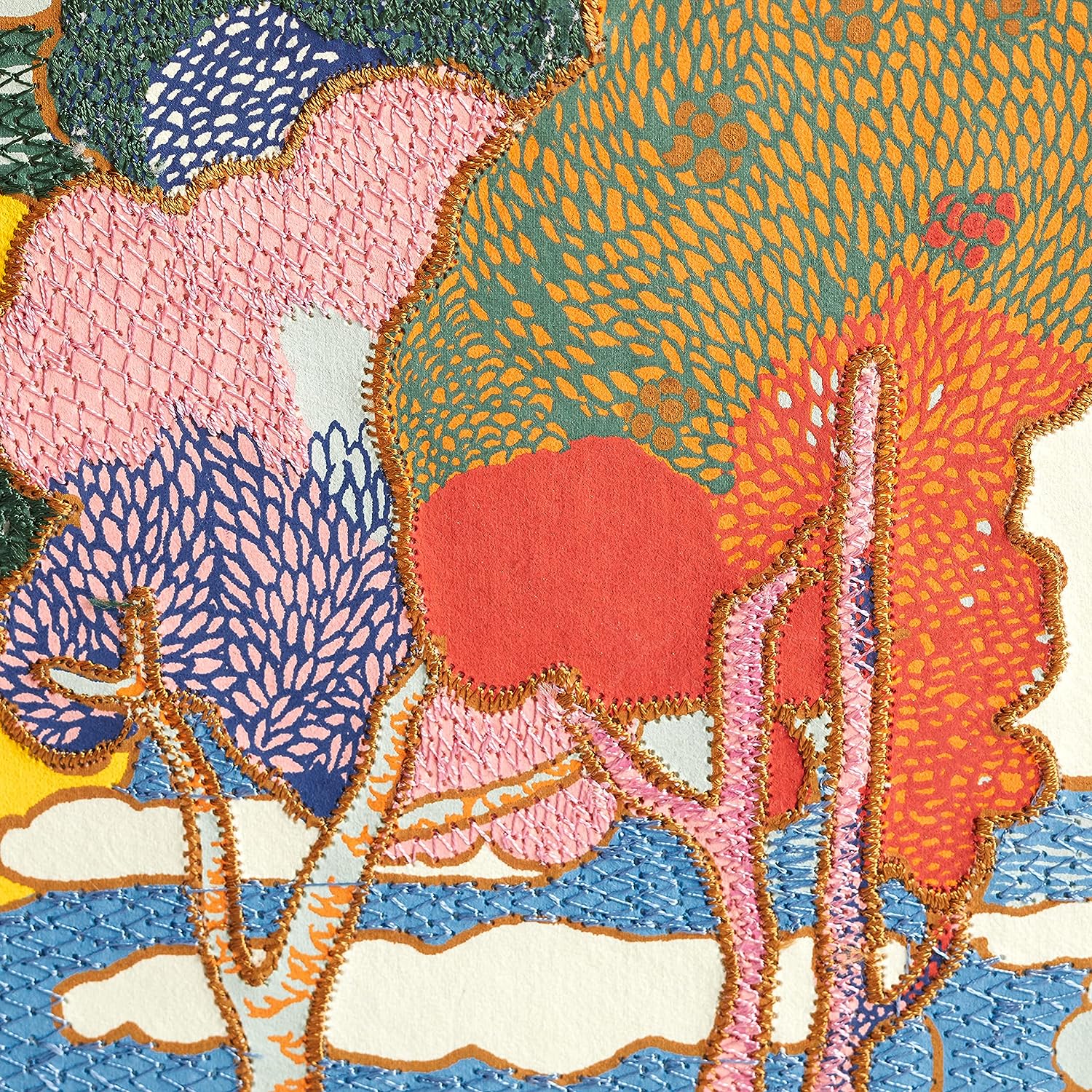 Prospect Road B5 Handmade Embroidered Journal