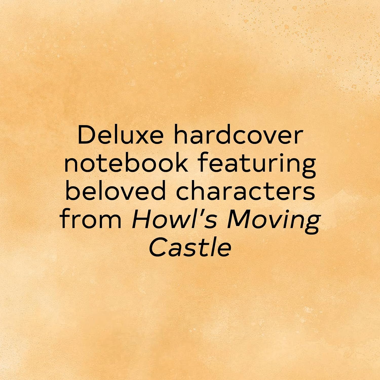 Studio Ghibli Howl's Moving Castle Notebook