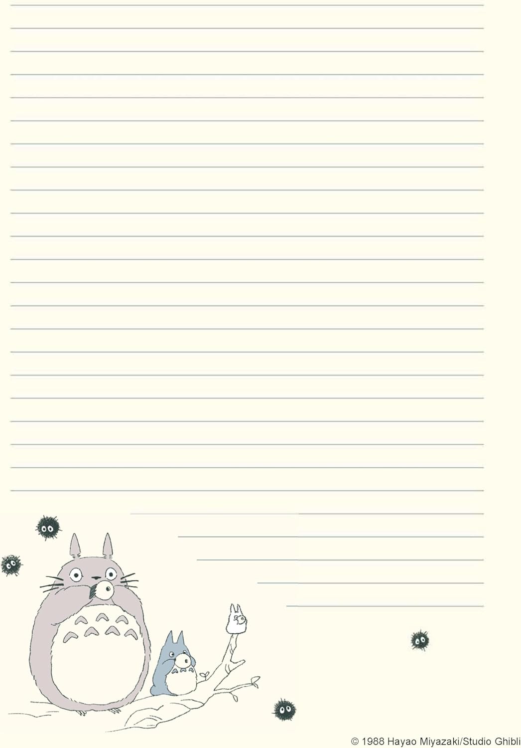 My Neighbor Totoro Stationery Set - Studio Ghibli