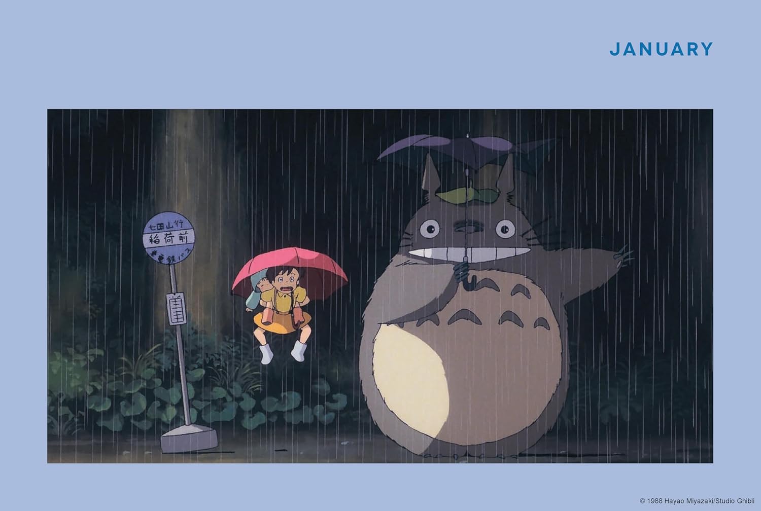 My Neighbor Totoro 2027 12-Month Weekly Planner - Studio Ghibli