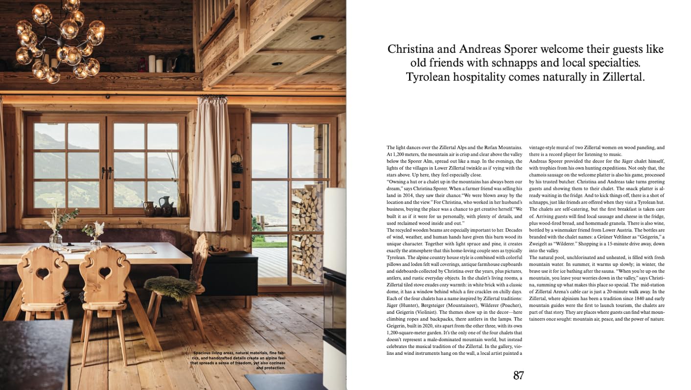 Charming Chalets: The Most Beautiful Houses to Rent