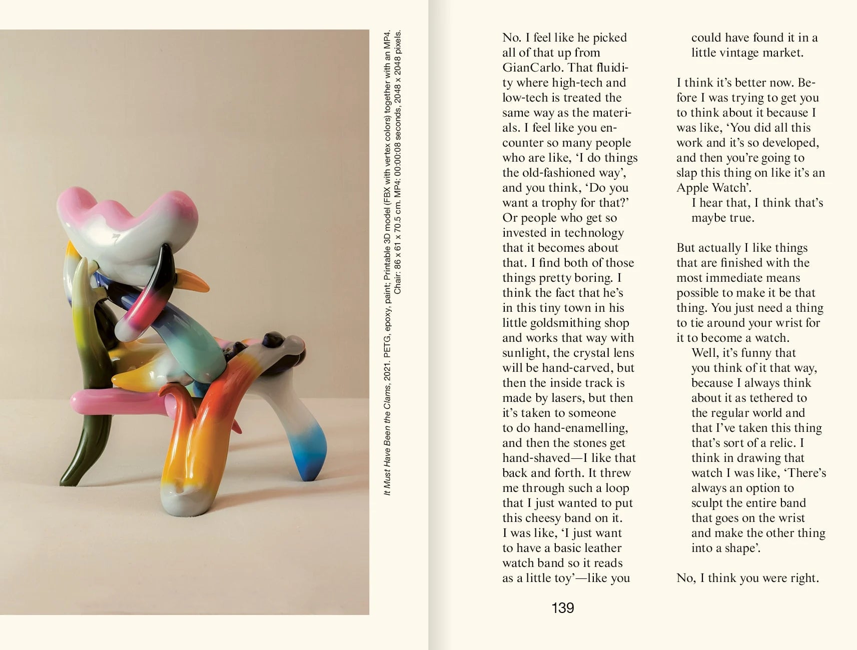 Casually Sauntering the Perimeter of Now. Misha Kahn