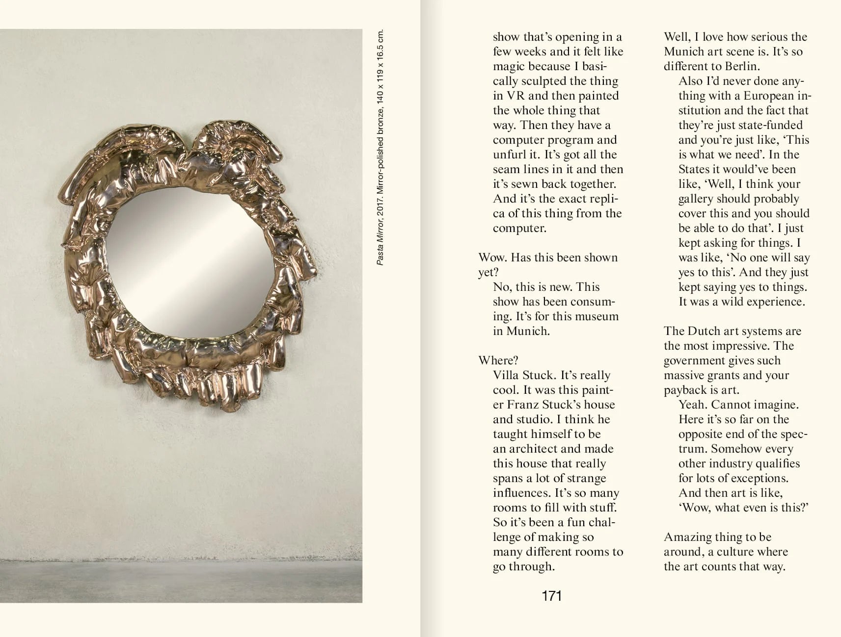 Casually Sauntering the Perimeter of Now. Misha Kahn