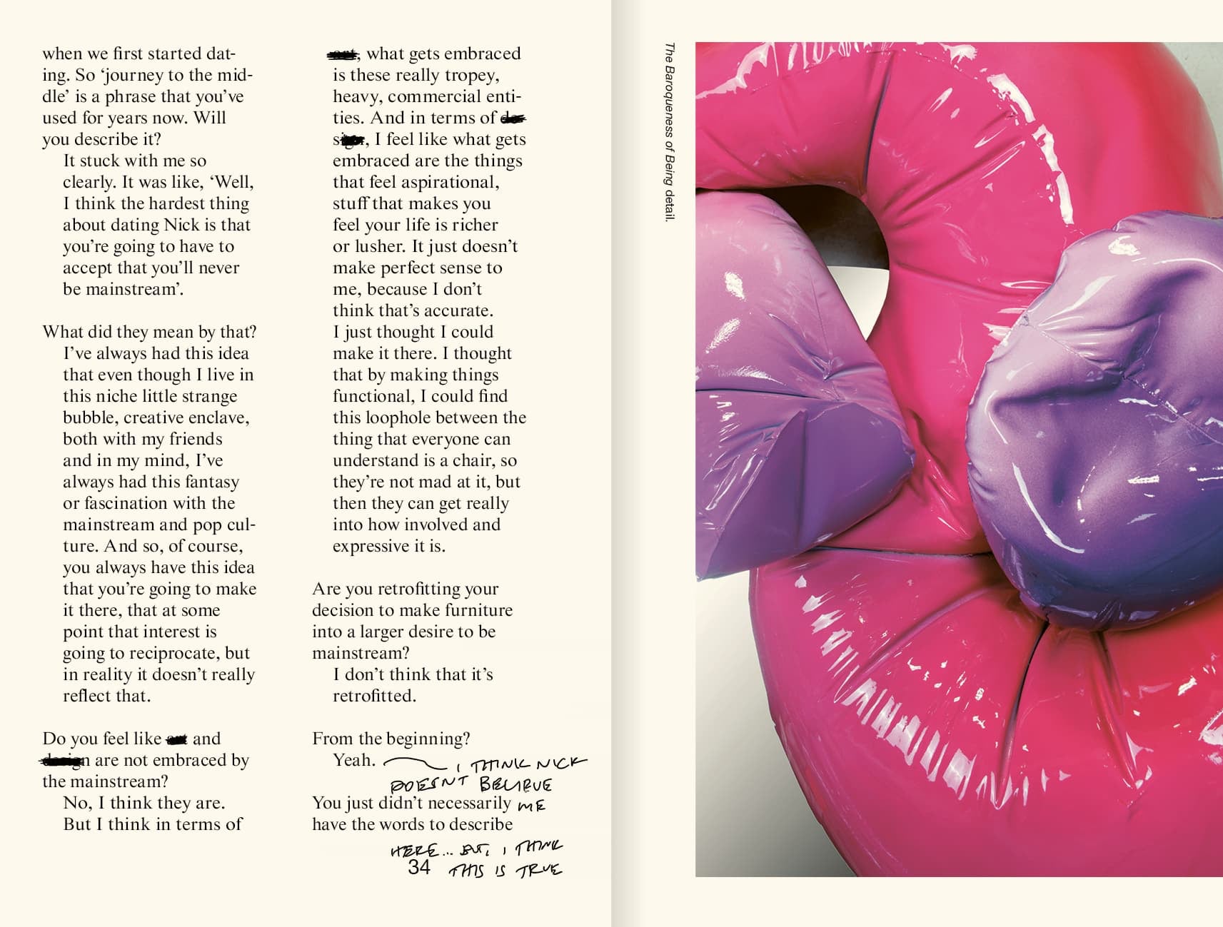 Casually Sauntering the Perimeter of Now. Misha Kahn