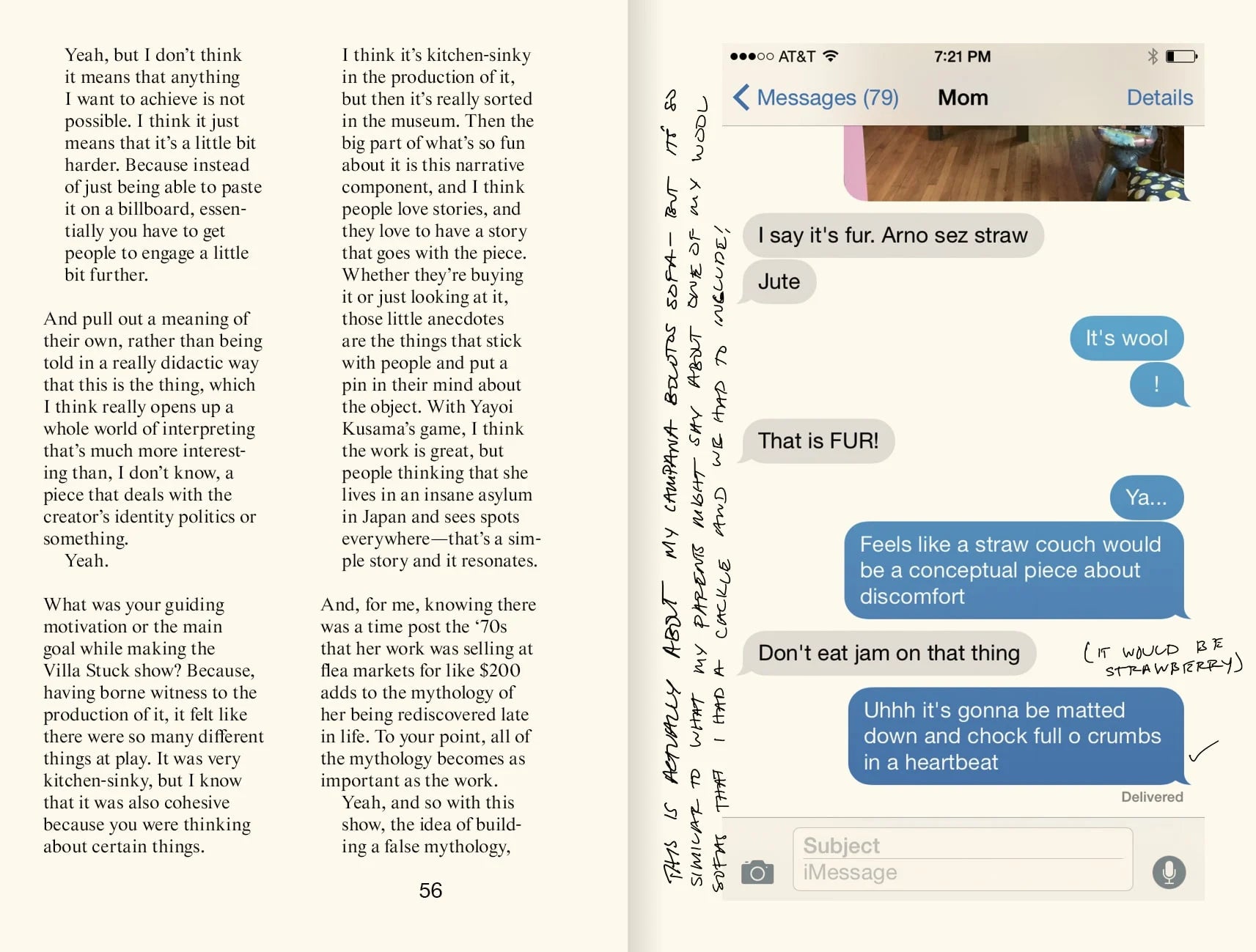 Casually Sauntering the Perimeter of Now. Misha Kahn