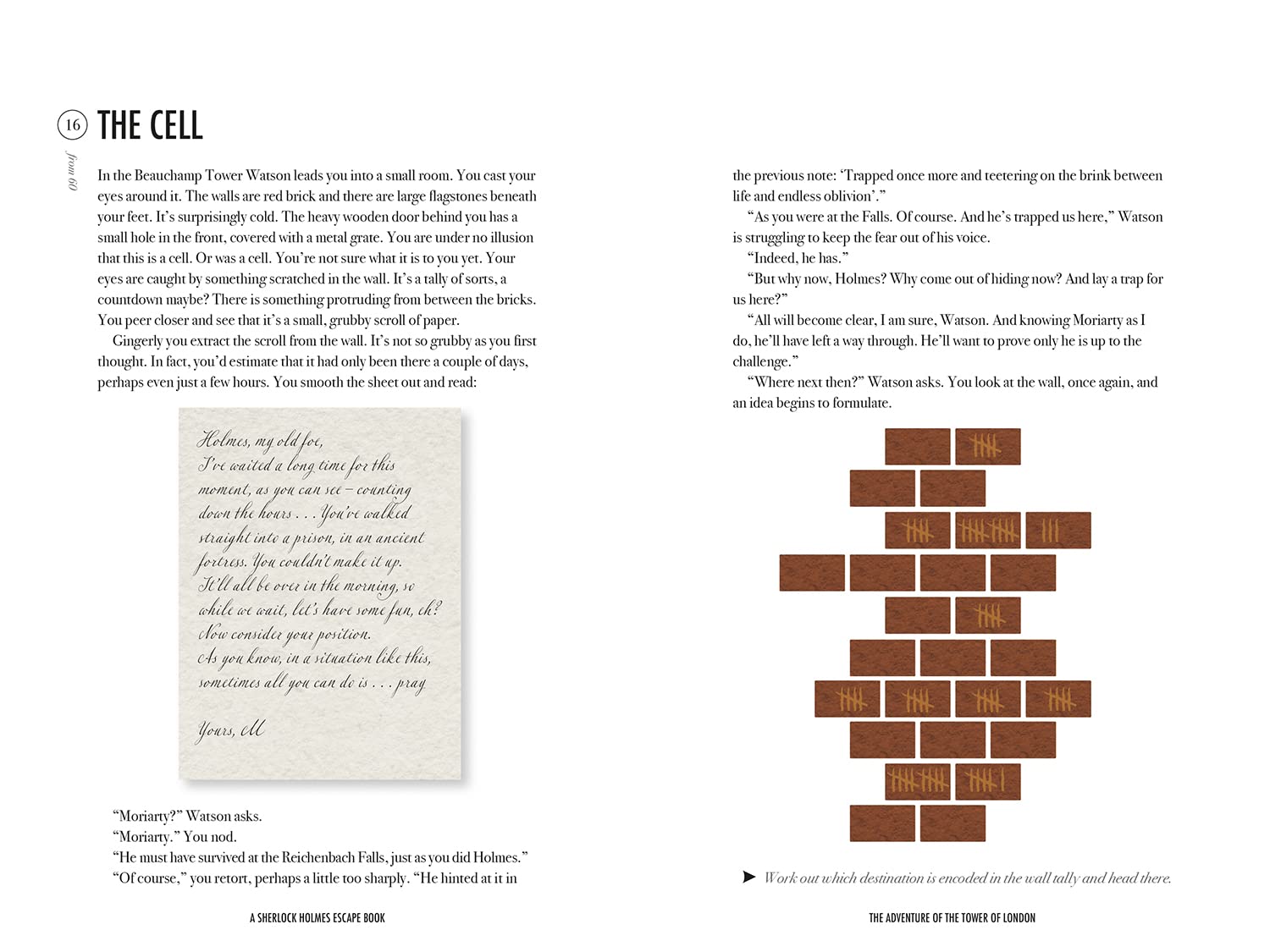 Sherlock Holmes Escape Book - Adventure of the Tower of London