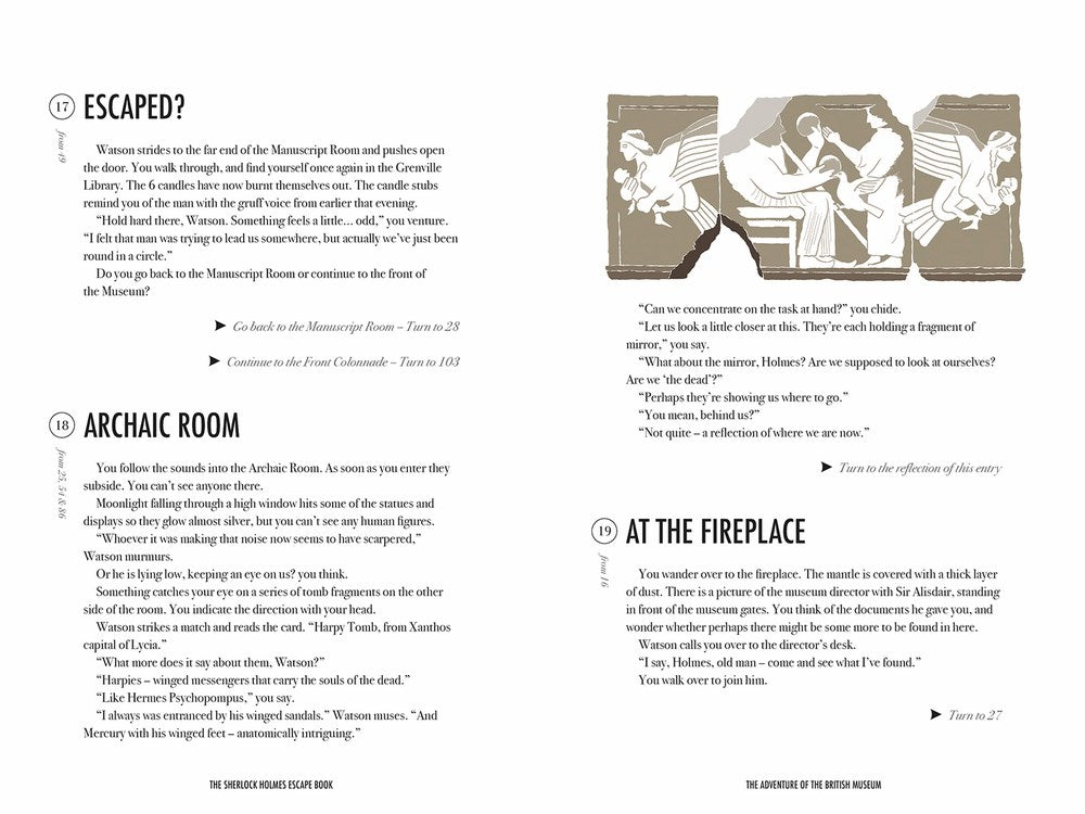 Sherlock Holmes Escape Book - Adventure of the British Museum
