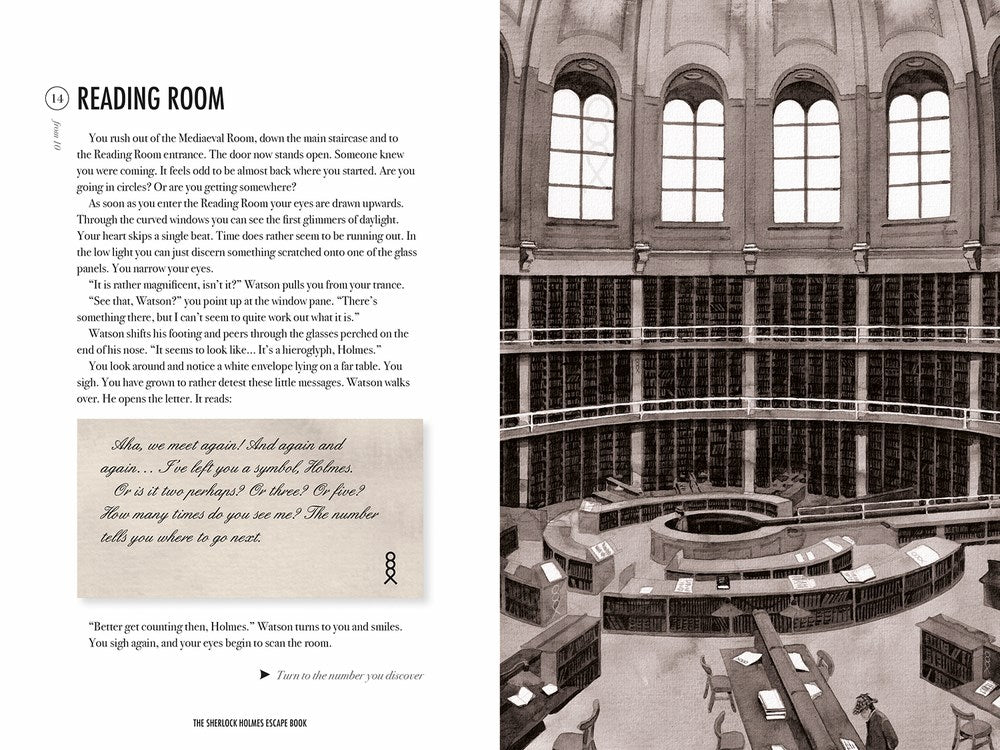 Sherlock Holmes Escape Book - Adventure of the British Museum