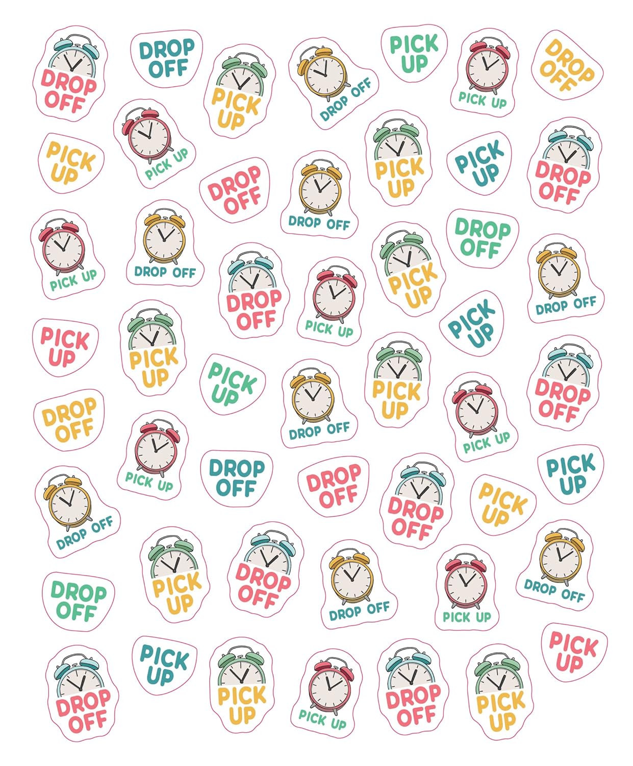 So. Many. Planner Stickers. For Busy Parents