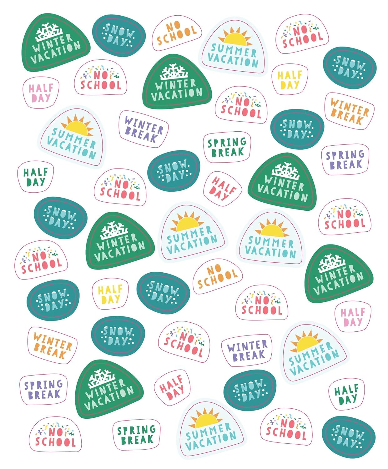 So. Many. Planner Stickers. For Busy Parents