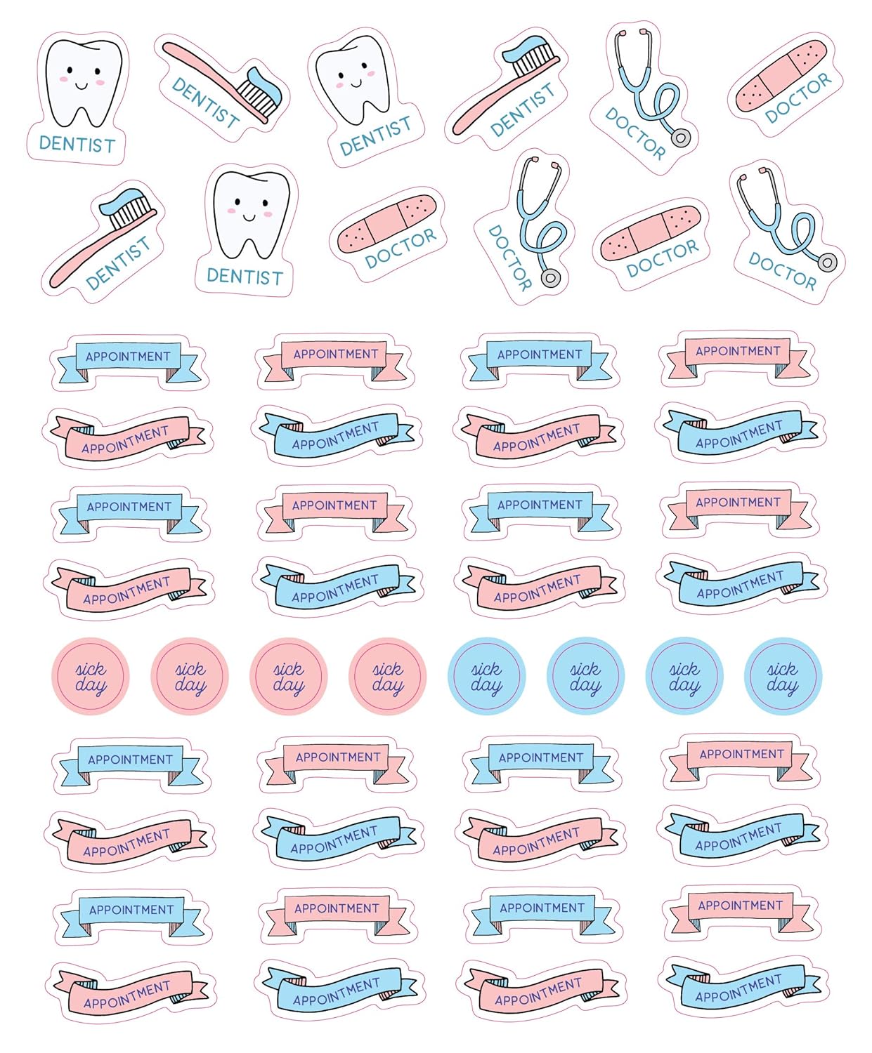 So. Many. Planner Stickers.