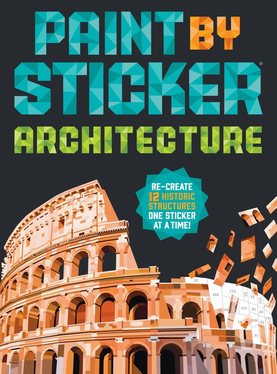 Paint by Sticker: Architecture