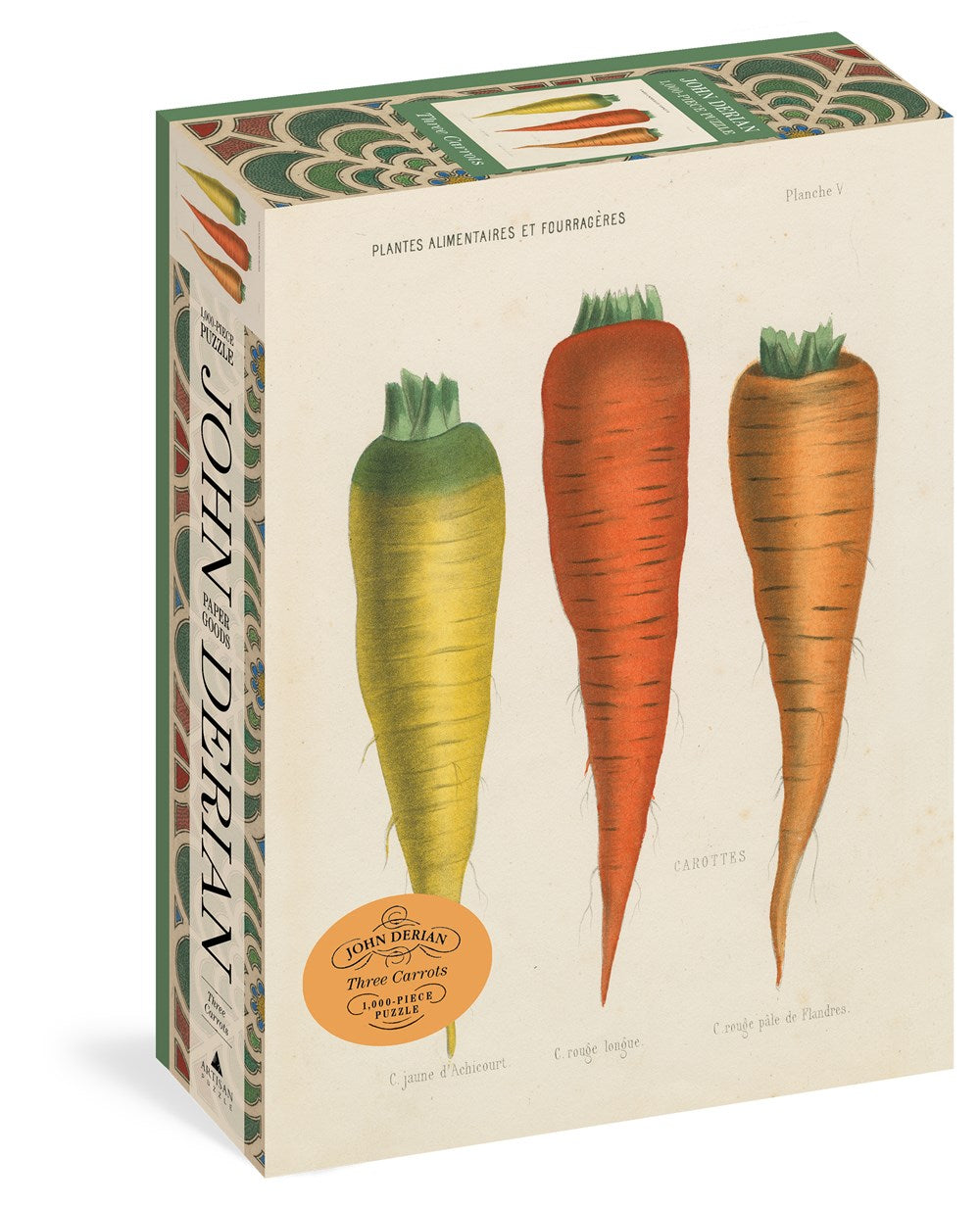 Three Carrots - John Derian - 1,000 Pieces