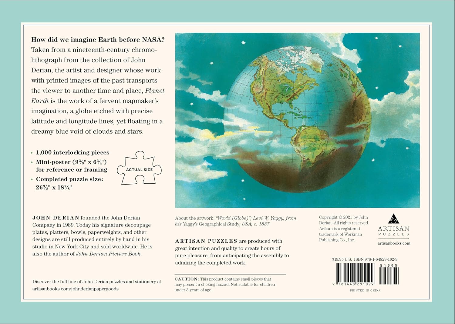 Planet Earth - John Derian - 1000 Pieces