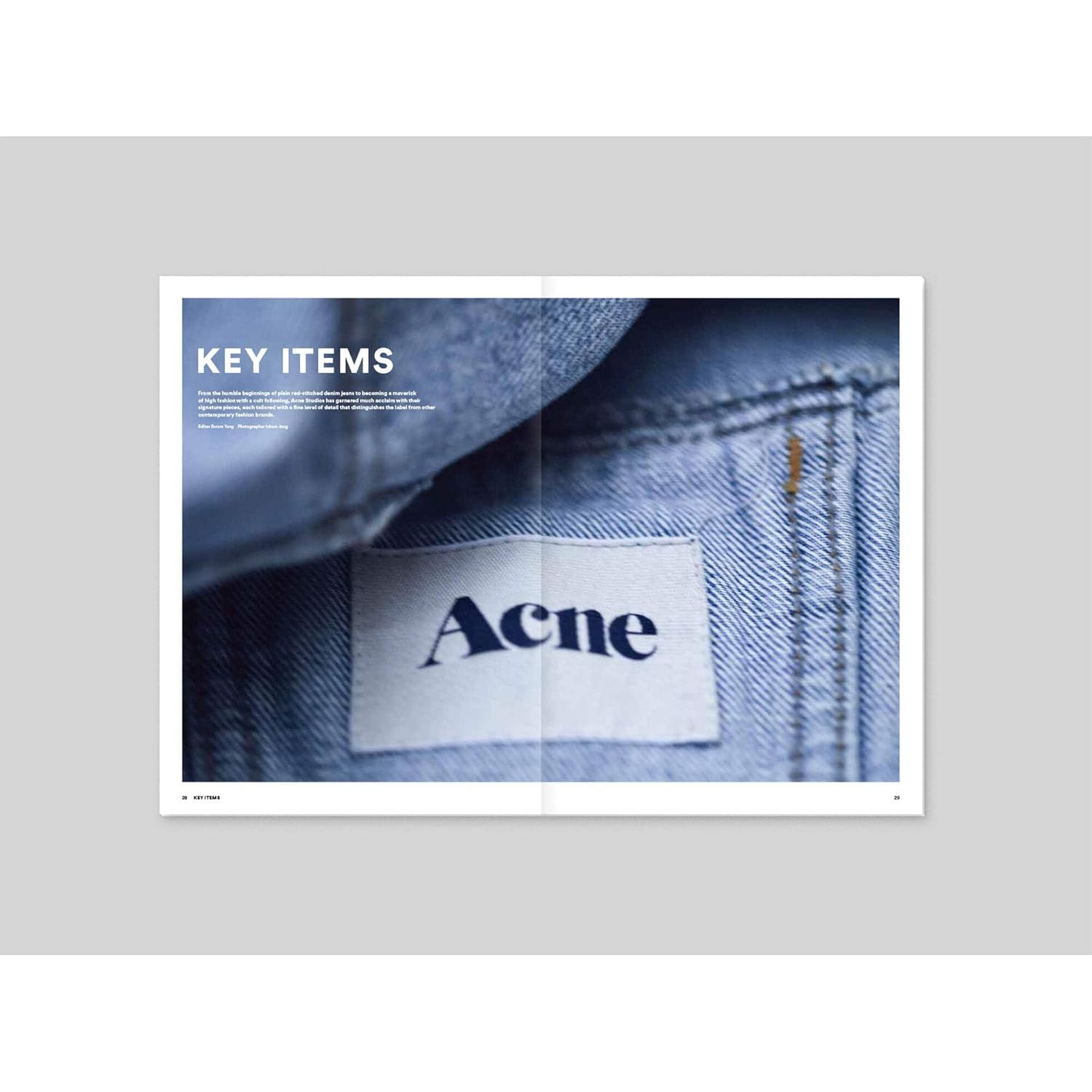 Magazine B Issue 61 ACNE STUDIOS