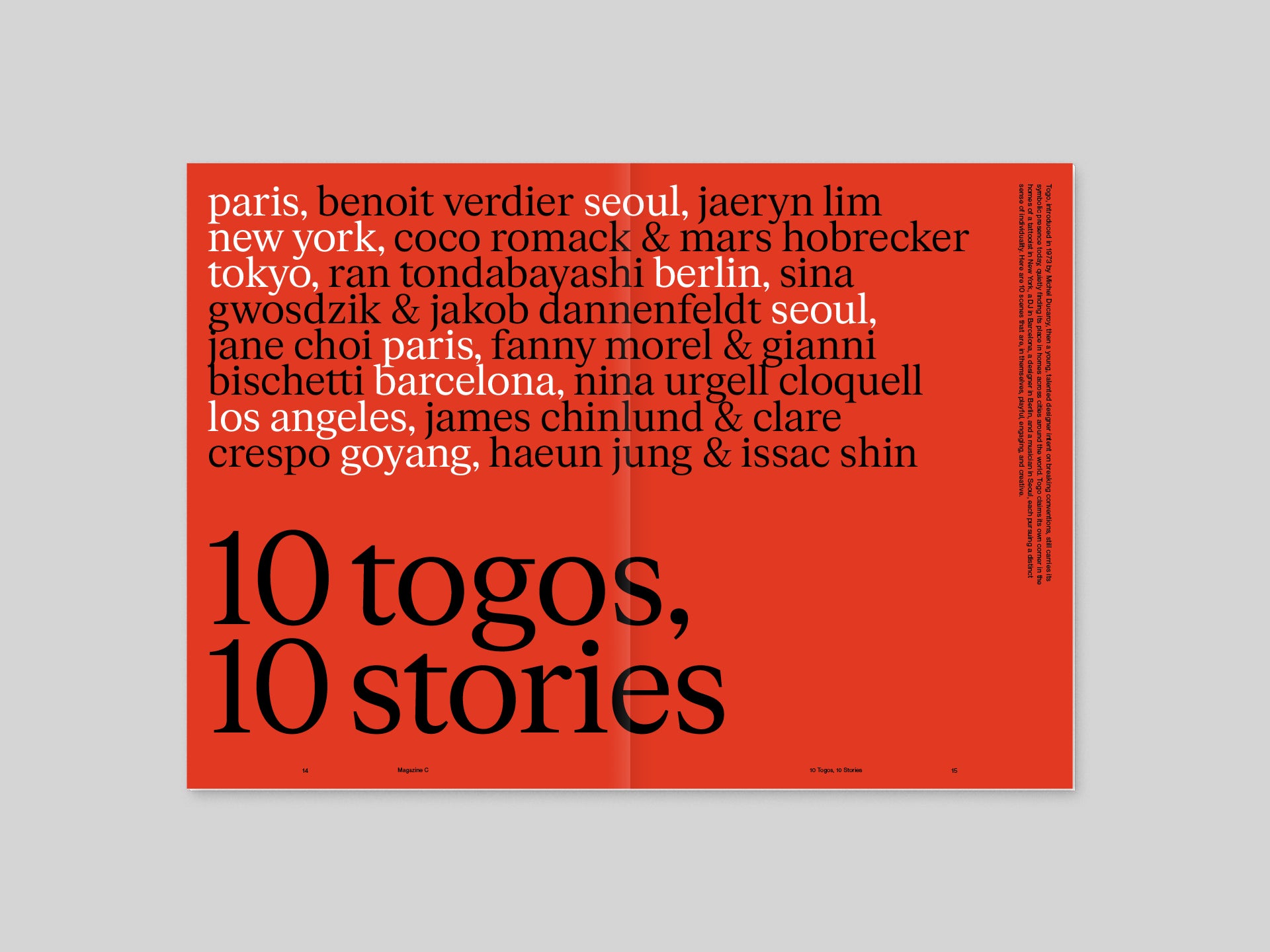 Magazine C Issue 08 Togo