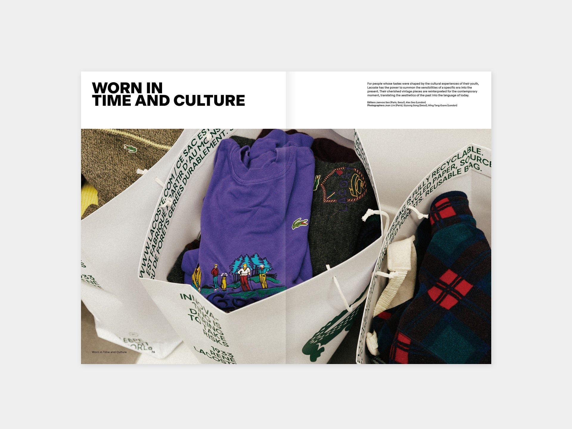 Magazine B Issue 101 Lacoste