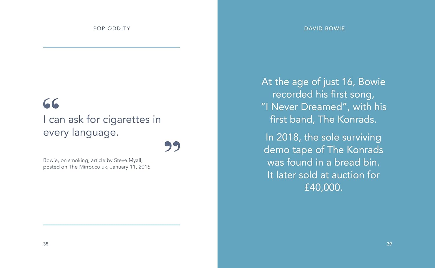 The Little Guide to David Bowie