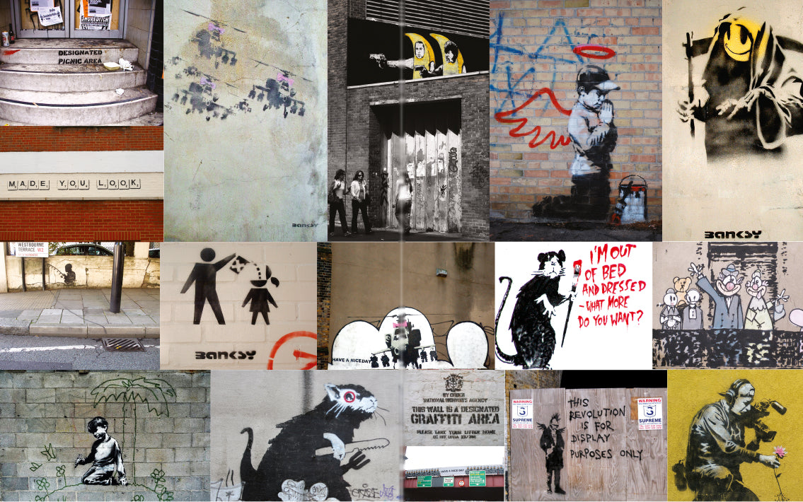 Banksy - You are an acceptable level of threat