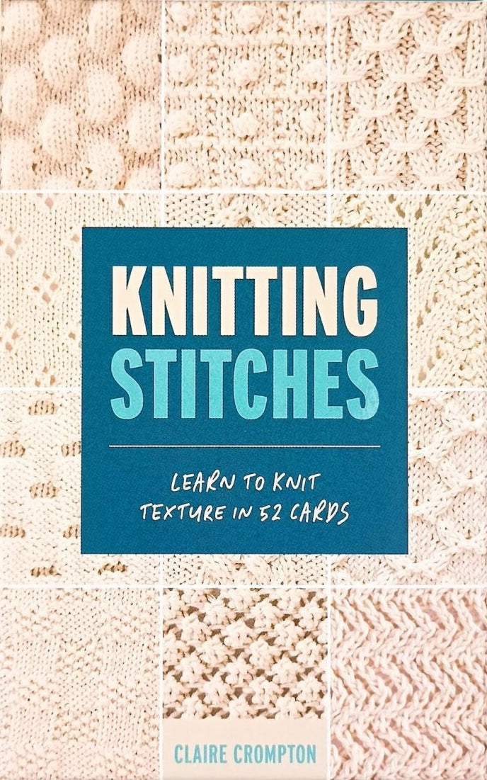 Knitting Stitches Card Deck