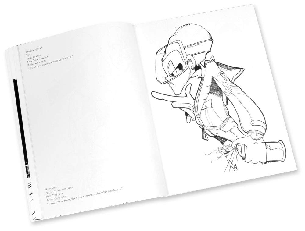 Graffiti Coloring Book 2: Characters