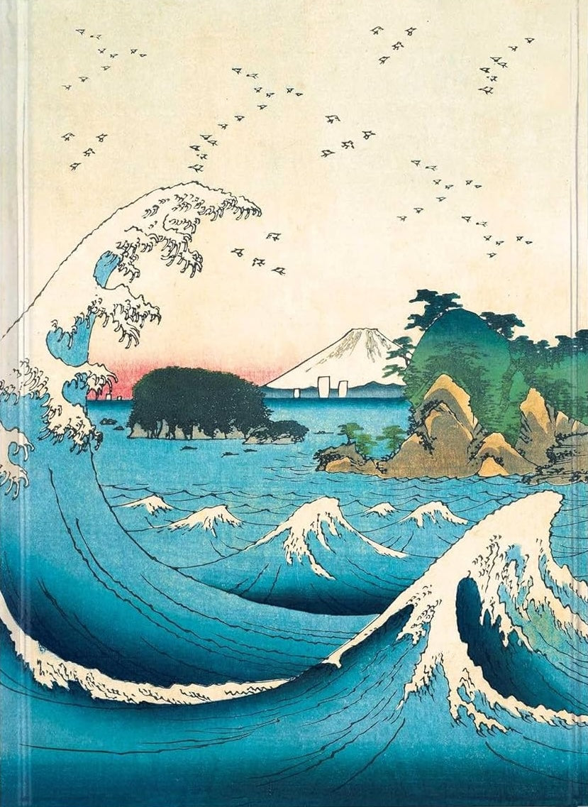 Hiroshige II - The Seven-Mile Beach in Sagami Province Notebook
