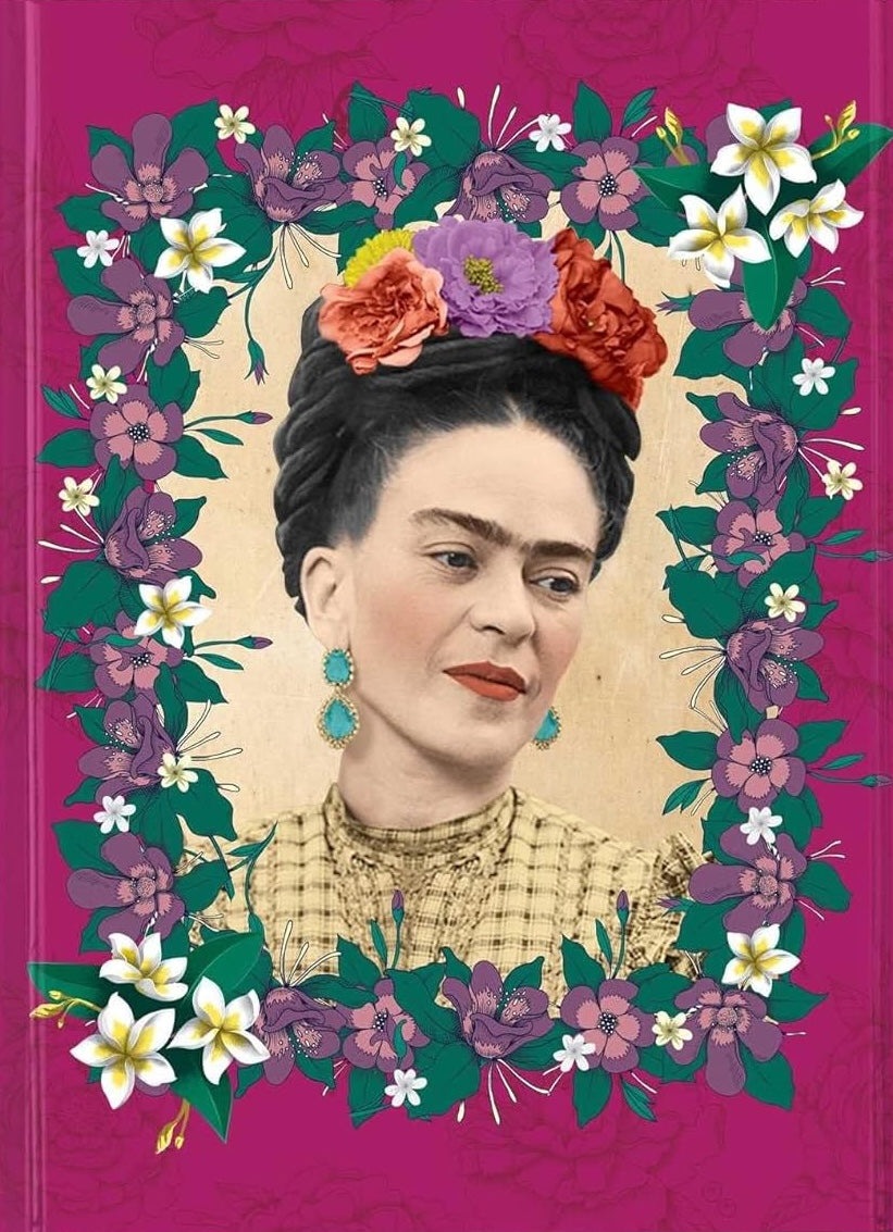Frida Kahlo - Dark Pink Notebook