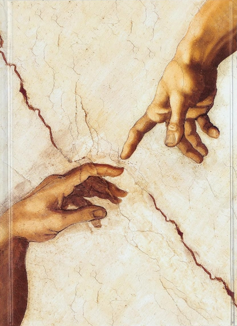 Michelangelo - Creation Hands Notebook