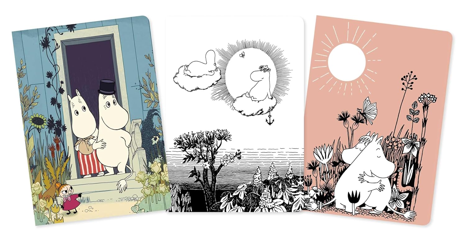 Moomin set of 3 Standard Notebooks