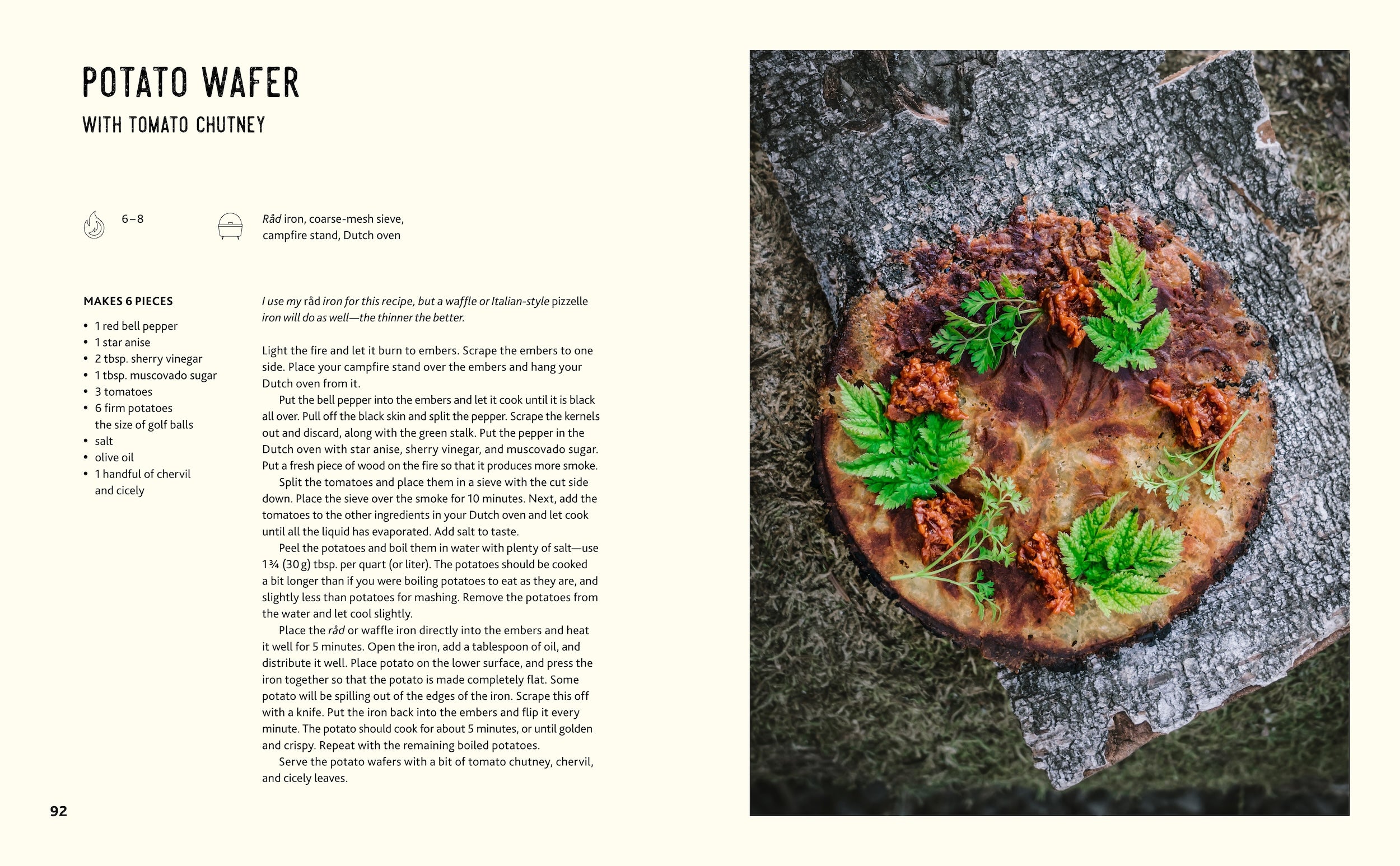 Cooking Greens on Fire