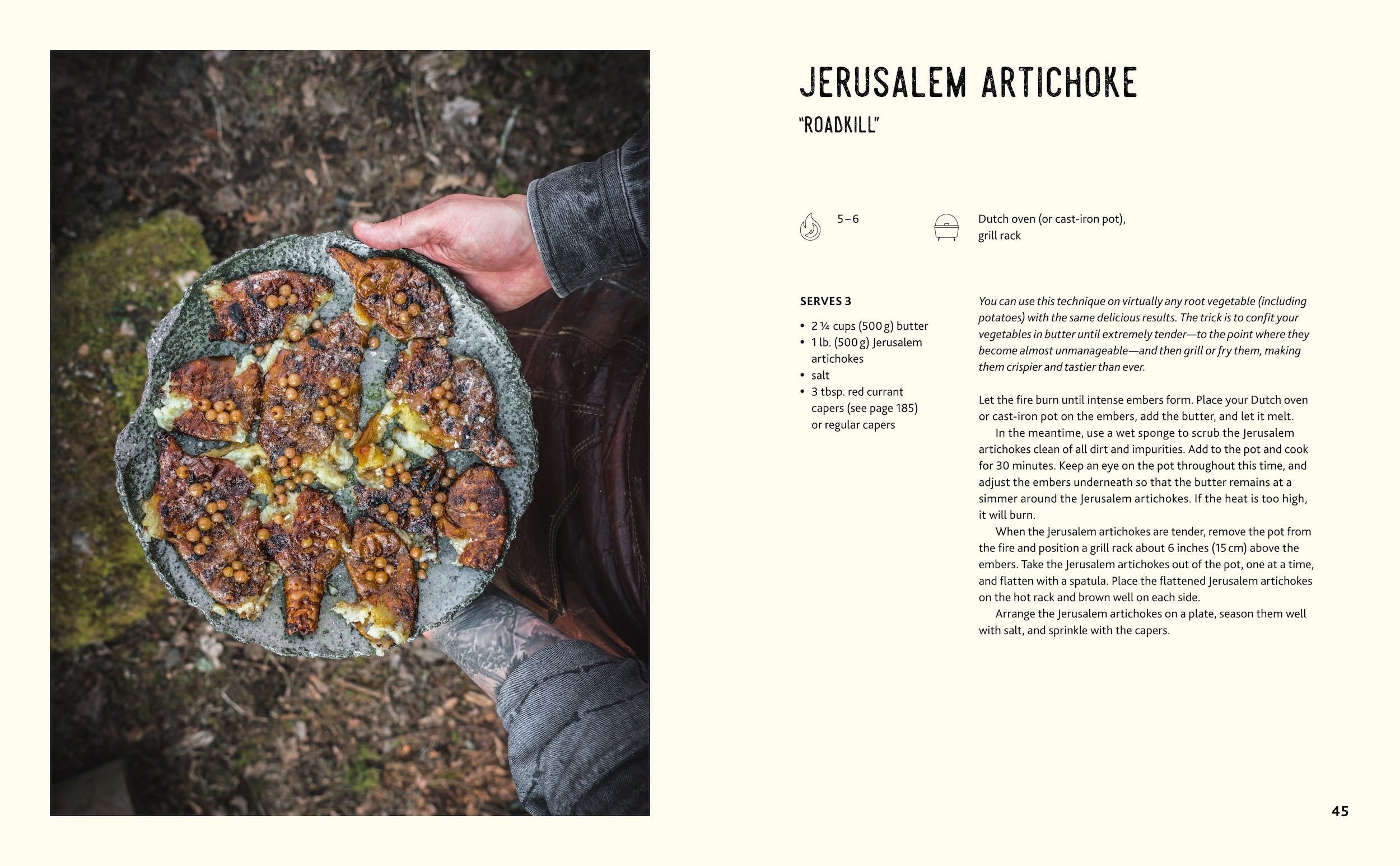 Cooking Greens on Fire