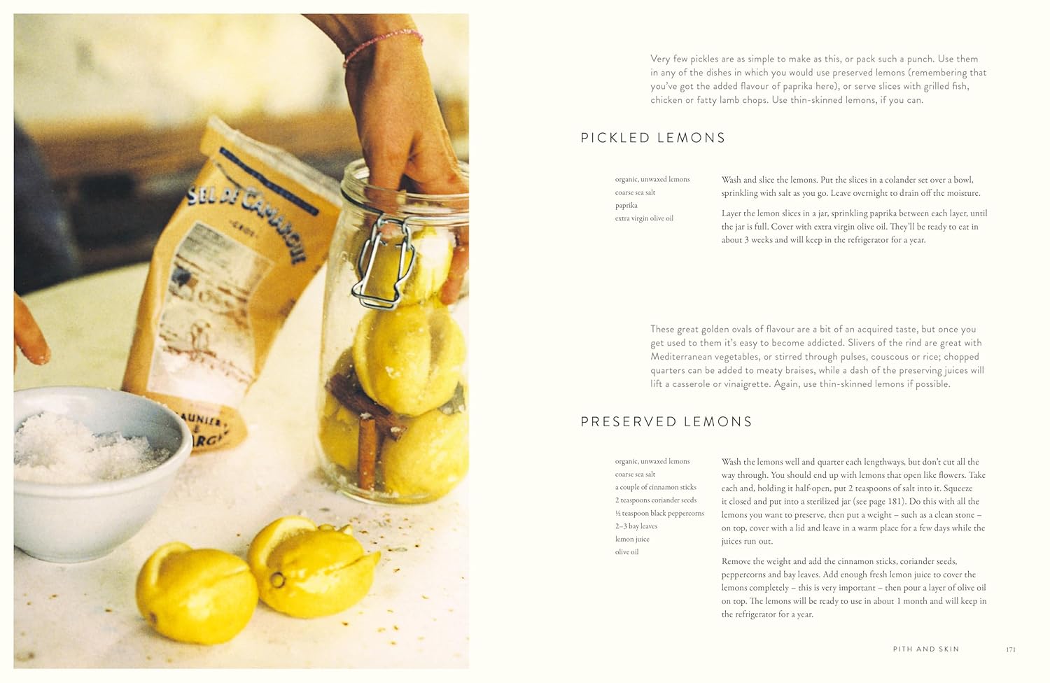 Crazy Water, Pickled Lemons