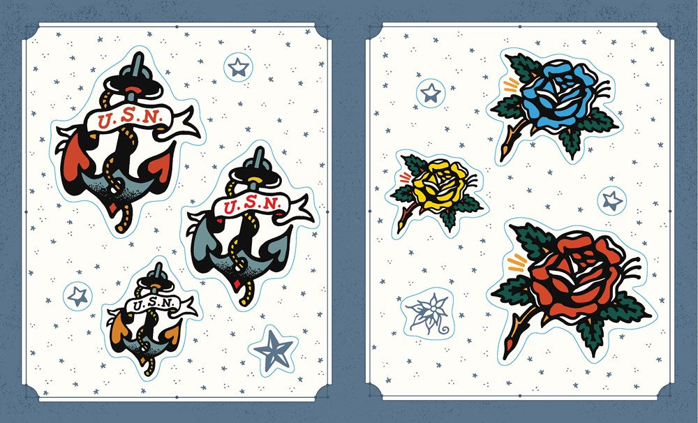 This is a Sticker Book for People Who Love Tattoos