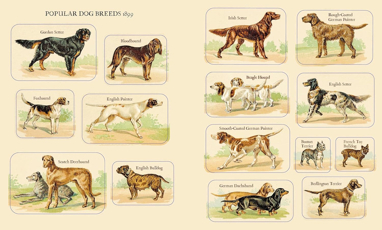 Victoriana Dog Sticker Book