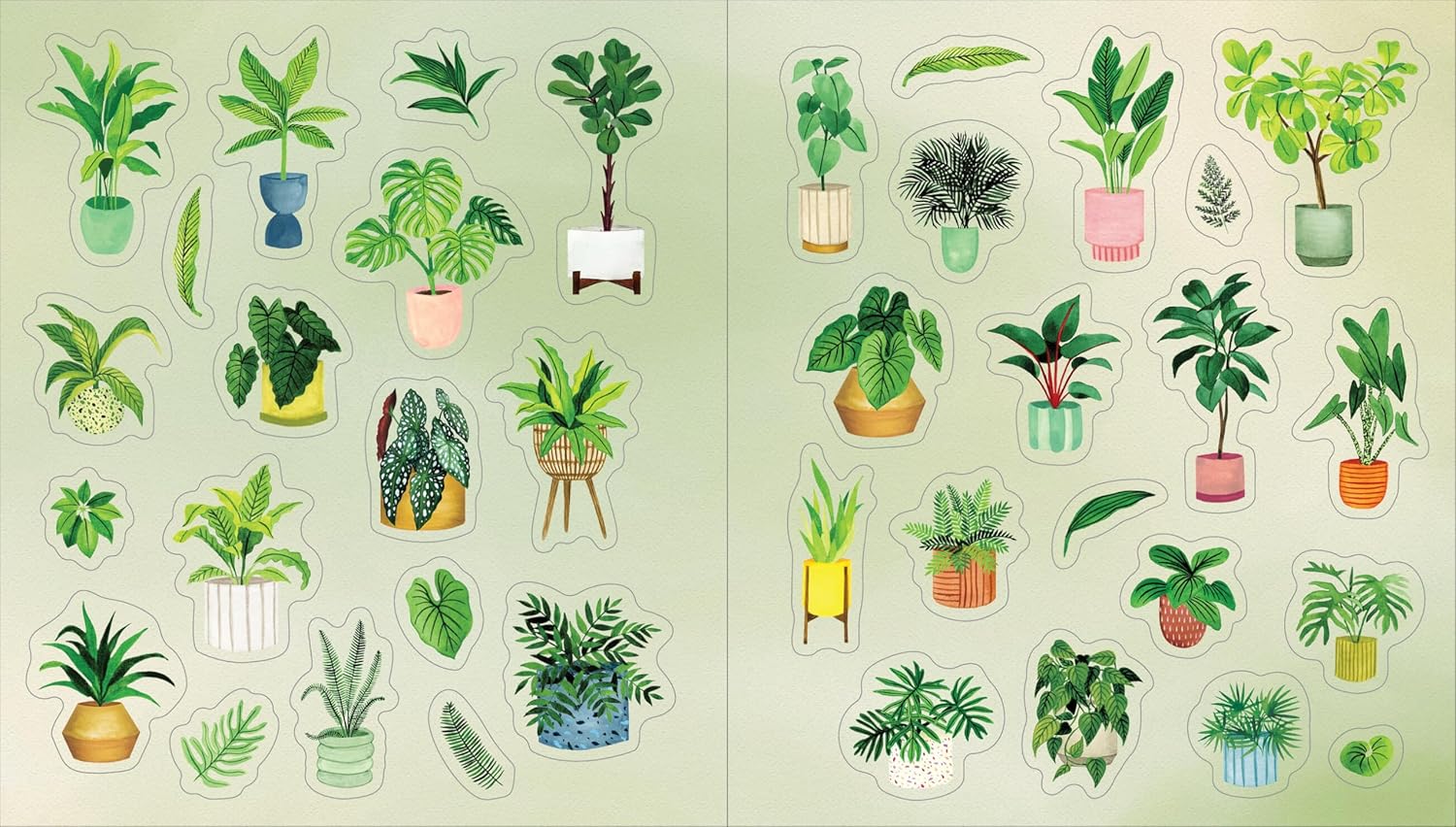 A Plant Lover's Sticker Book